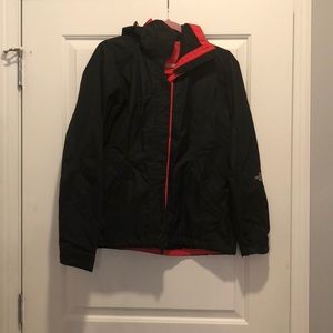 North Face rain coat